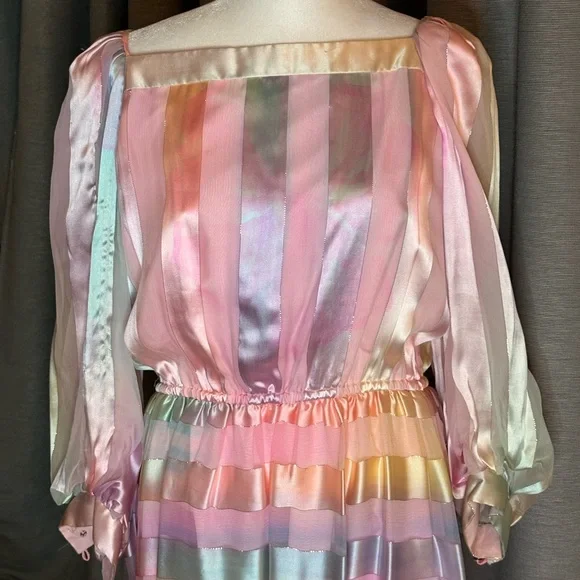 Diane Dickinson Vintage Party Dress Ladies Size Large - Picture 2 of 8